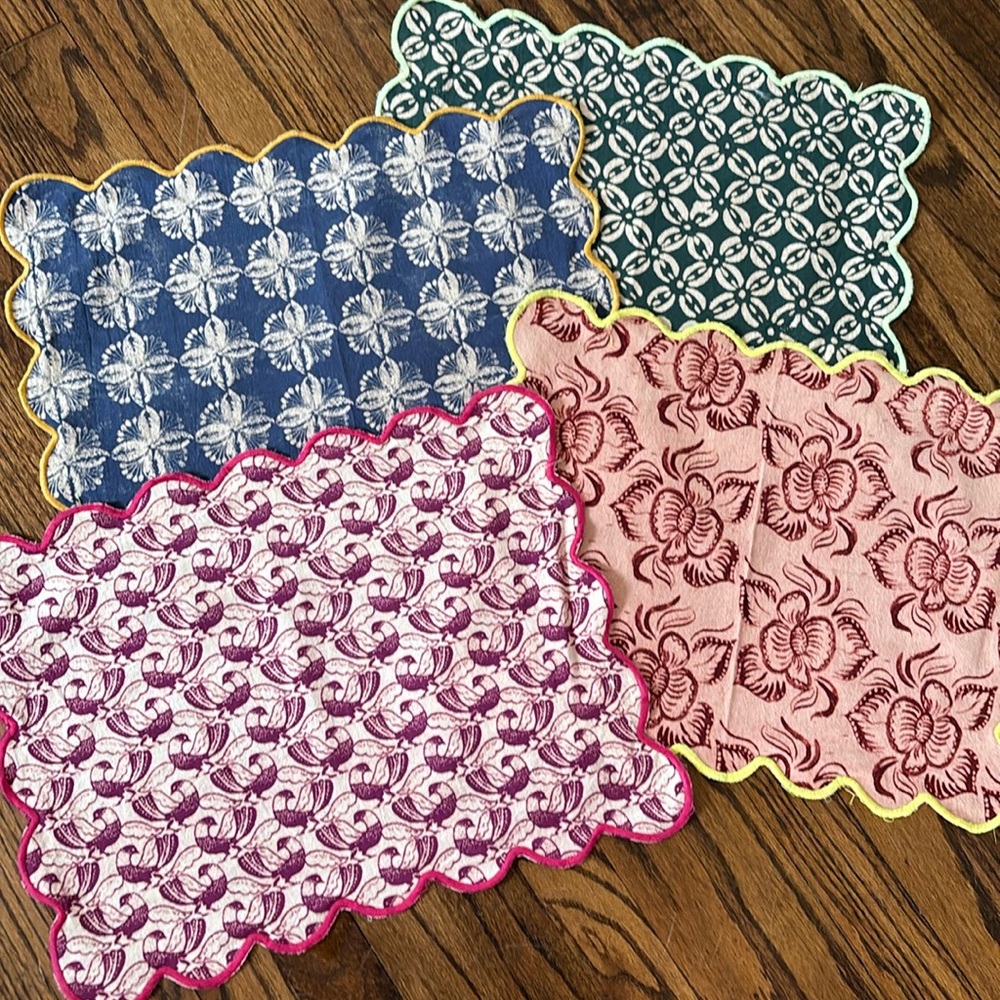 Anthropologie Antonella placemats, set of 4